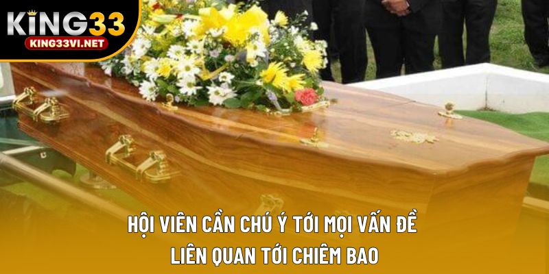 Hội viên cần chú ý tới mọi vấn đề liên quan tới chiêm bao Hội viên cần chú ý tới mọi vấn đề liên quan tới chiêm bao