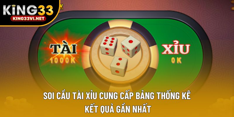 Soi cầu tài xỉu cung cấp bảng thống kê kết quả gần nhất Soi cầu tài xỉu cung cấp bảng thống kê kết quả gần nhất